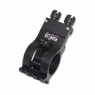 Deluxe Offset Flashlight Mount for Rails